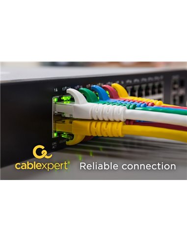 UTP Cat.5e Patch cord, 0.25m, Green