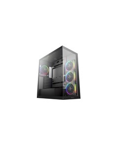 Корпус DEEPCOOL CG580 4F V2/ w/oPSU / Side-Window / ATX / Black