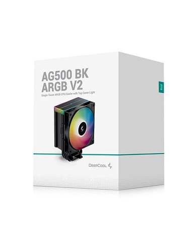 Sisteme de racire DEEPCOOL AG500 BK ARGB V2 / Universal / 240W / 300~1850rpm, 29.4 dB(A) / 67.88 CFM / Black