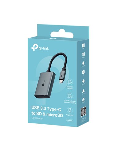Card de memorie TP-LINK UUA430C / USB-C/ microSD / SD