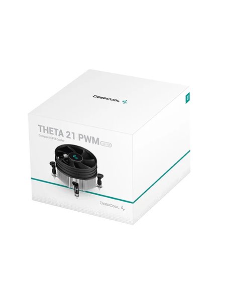 Кулер DEEPCOOL Theta 21 PWM 1700/ 95W/ LGA 1700/ 2400rpm/ 44.3CFM / <17.8~26.4 dBA