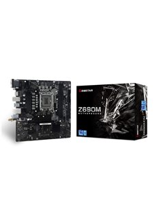 Placa de baza BIOSTAR B690MX2-E D4 / Socket 1700 / Z690 / DDR4 / mATX