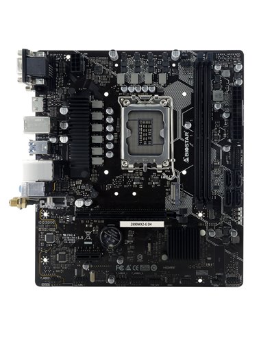 Placa de baza BIOSTAR B690MX2-E D4 / Socket 1700 / Z690 / DDR4 / mATX