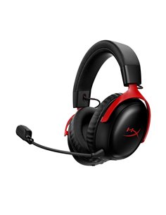 Casti Gaming Wireless HyperX Cloud III S Wireless, Black/Red, [A59Z0AA]