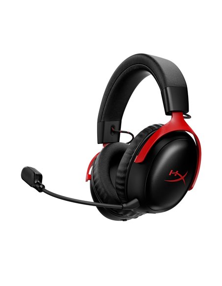 Casti Gaming Wireless HyperX Cloud III S Wireless, Black/Red, [A59Z0AA]