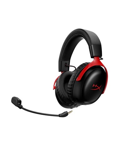 Casti Gaming Wireless HyperX Cloud III S Wireless, Black/Red, [A59Z0AA]