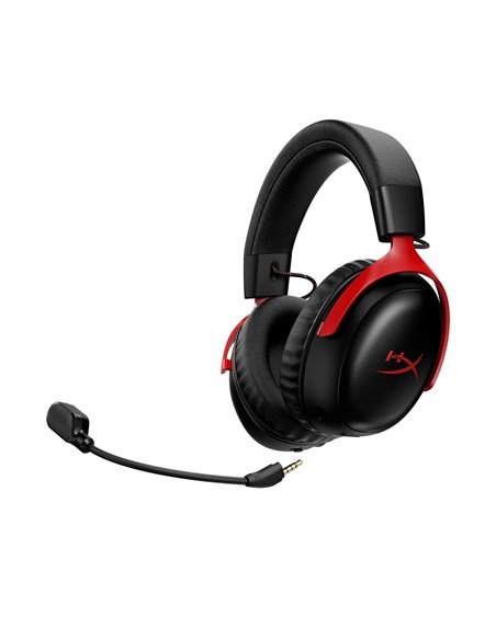 Casti Gaming Wireless HyperX Cloud III S Wireless, Black/Red, [A59Z0AA]