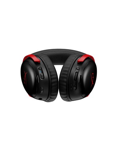 Casti Gaming Wireless HyperX Cloud III S Wireless, Black/Red, [A59Z0AA]