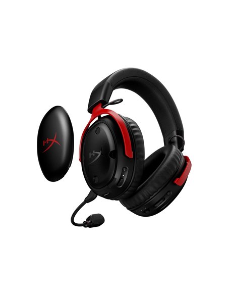 Casti Gaming Wireless HyperX Cloud III S Wireless, Black/Red, [A59Z0AA]