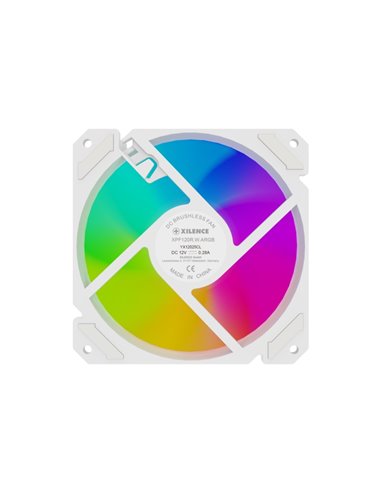Кулер для корпуса XILENCE Performance A+ Series ”XPF120R.W.ARGB”/ 600-1500rpm/ <18~29dBa/ 63.53CFM