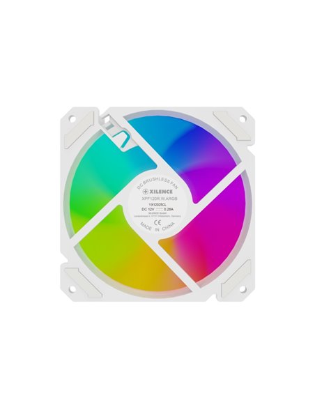 Кулер для корпуса XILENCE Performance A+ Series ”XPF120R.W.ARGB”/ 600-1500rpm/ <18~29dBa/ 63.53CFM