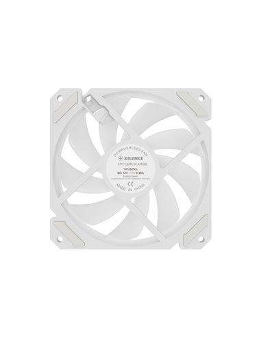 Кулер для корпуса XILENCE Performance A+ Series ”XPF120R.W.ARGB”/ 600-1500rpm/ <18~29dBa/ 63.53CFM