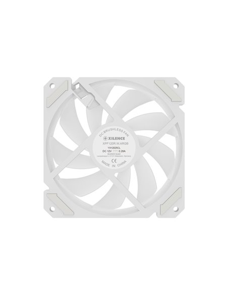 Кулер для корпуса XILENCE Performance A+ Series ”XPF120R.W.ARGB”/ 600-1500rpm/ <18~29dBa/ 63.53CFM