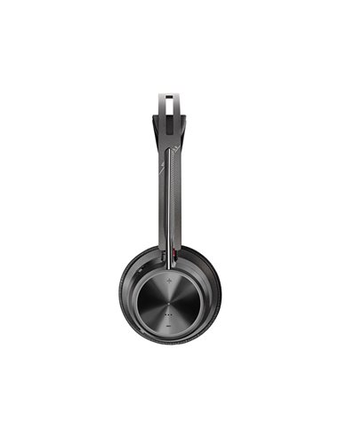 USB-C-C Casti Poly Voyager Focus 2 +USB-C/A Adapter + charge stand