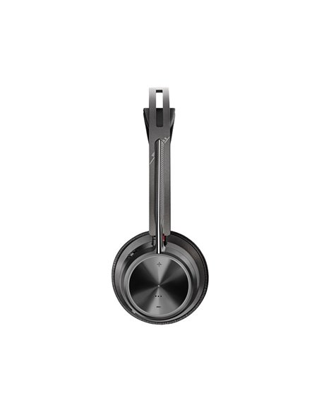 USB-C-C Casti Poly Voyager Focus 2 +USB-C/A Adapter + charge stand