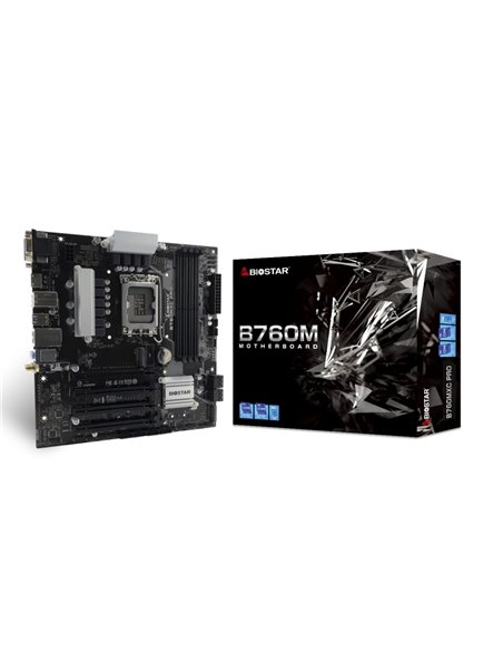 Placa de baza BIOSTAR B760MXC PRO / AM5 / B760 / DDR5 / mATX