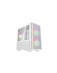 Корпус DEEPCOOL CH360 WHITE / w/oPSU / Side-Window / Micro-ATX / White
