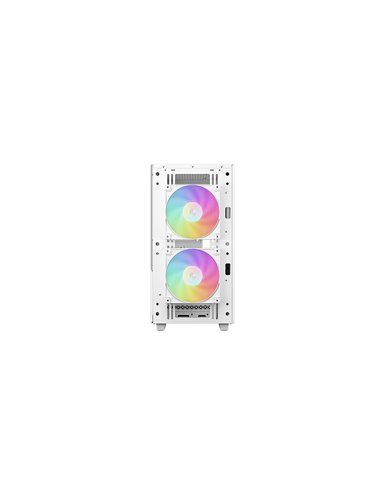Корпус DEEPCOOL CH360 WHITE / w/oPSU / Side-Window / Micro-ATX / White