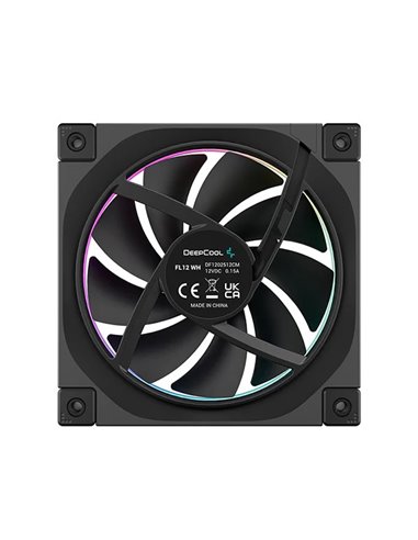 Кулер для корпуса DEEPCOOL FL12/ 120mm ARGB PWM fan/ Black