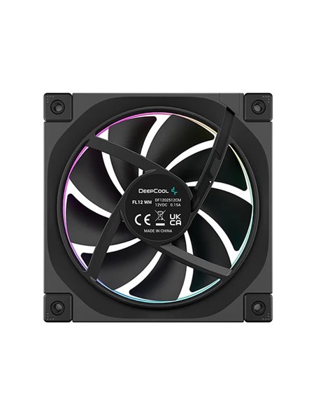Кулер для корпуса DEEPCOOL FL12/ 120mm ARGB PWM fan/ Black