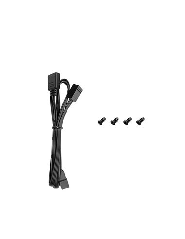 Кулер для корпуса DEEPCOOL FL12/ 120mm ARGB PWM fan/ Black