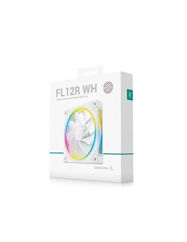 Ventilator pentru carcasa DEEPCOOL FFL12R WH/ 120mm ARGB PWM fan/ White
