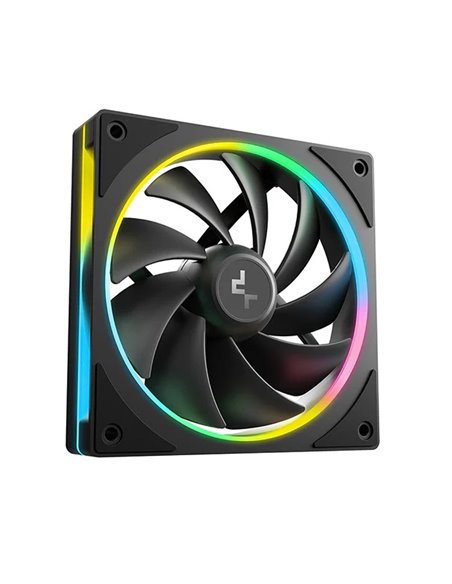 Кулер для корпуса DEEPCOOL FL12/ 120mm ARGB PWM fan/ Black