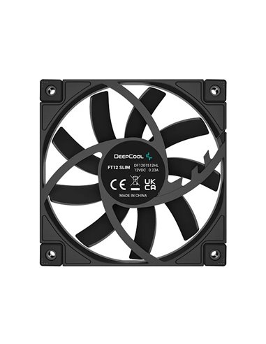 Ventilator pentru carcasa DEEPCOOL FT12 SLIM/ 120mm PWM fan/ Black