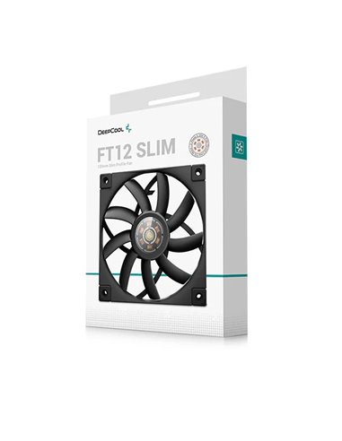 Ventilator pentru carcasa DEEPCOOL FT12 SLIM/ 120mm PWM fan/ Black
