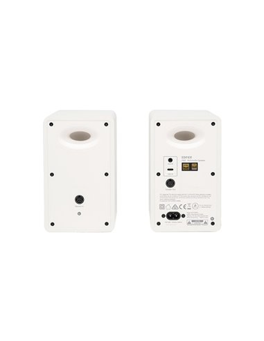 Колонки Edifier M60 White/ 66W RMS/ Bluetooth/ 3.5mm AUX/ USB-C audio inputs