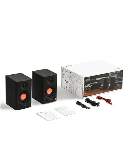 Студийные мониторы Edifier MR3 Black / 36W RMS / Bluetooth / balanced TRS / AUX Студийные мониторы Edifier MR3 Black / 36W RMS / Bluetooth / balanced TRS / AUX