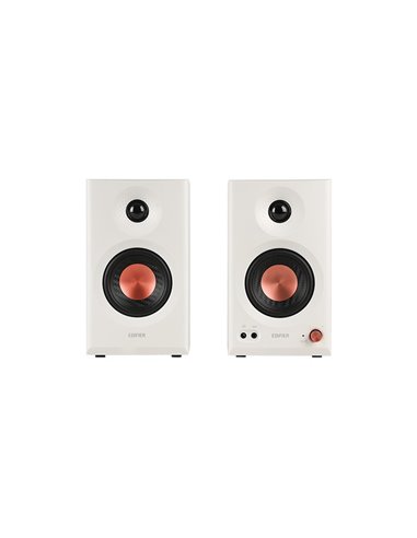 Студийные мониторы Edifier MR3 White / 2x18W RMS / Bluetooth / balanced TRS / AUX