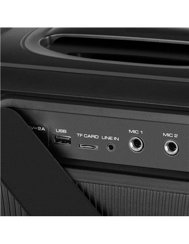 Портативная Колонка SVEN PS-860 Black / 100W / Bluetooth / NFC / FM tuner / USB / microSD