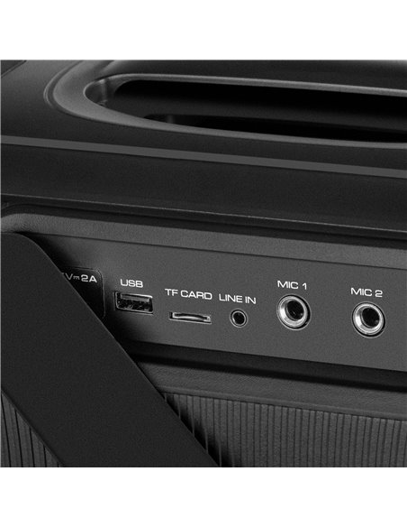 Портативная Колонка SVEN PS-860 Black / 100W / Bluetooth / NFC / FM tuner / USB / microSD