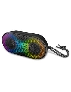 Колонка Портативная SVEN PS-99, Black / 10W / Bluetooth / 1800mA*h 2