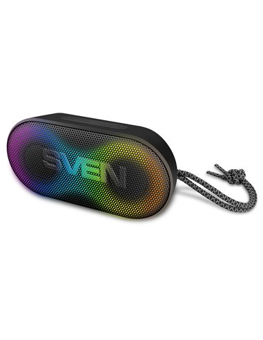 Boxa portabila SVEN PS-99, Black / 10W / Bluetooth / 1800mA*h