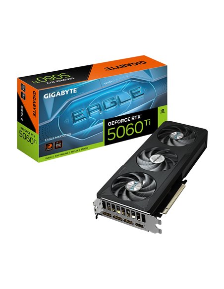 Видеокарта GIGABYTE GeForce RTX 5060 Ti EAGLE MAX OC/ 8GB / GDDR7 / 128bit