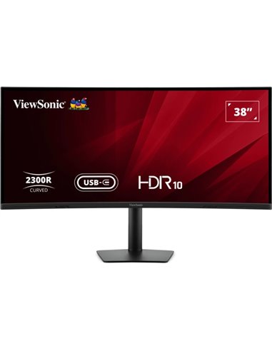 38” Monitor VIEWSONIC VA3820C/ UltraWide QHD / Curved/ 75Hz/ 21:9 / Black