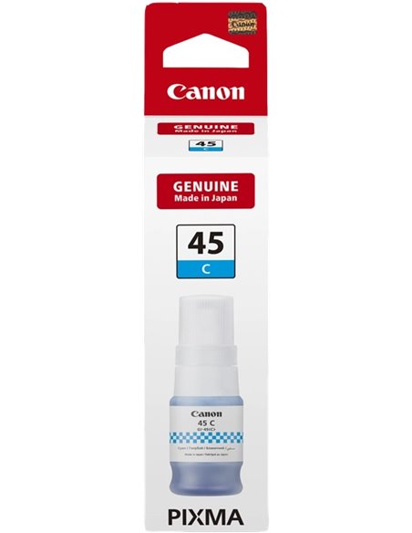 Ink Bottle Canon GI-45C, Cyan (6285C001), 40ml for Canon MAXIFY GX1040, MAXIFY GX2040, 3000 p. (Eco 4500 p.)