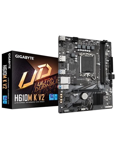 Материнская плата GIGABYTE H610M K V2/ 1700 / H610 / DDR5 / mATX