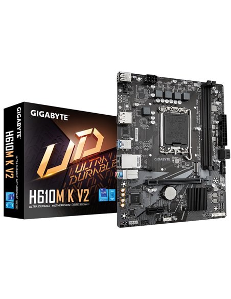 Материнская плата GIGABYTE H610M K V2/ 1700 / H610 / DDR5 / mATX