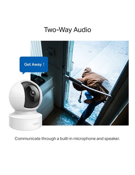 Внутренняя IP-камера безопасности TP-LINK Tapo C212, White