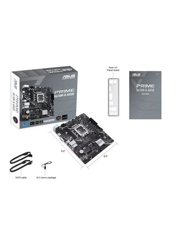 Материнская плата ASUS PRIME H610M-K ARGB/ 1700 / H610 / DDR5 / mATX