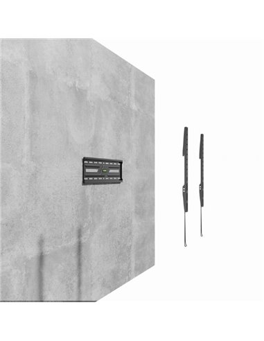 Настенное крепление для телевизора (фиксированное), 32”-75” Gembird ”WM-75F-02”, Back