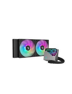 Жидкостный охладитель DEEPCOOL LT240 ARGB/ Universal/ <38.71dBA/ 72.04 CFM