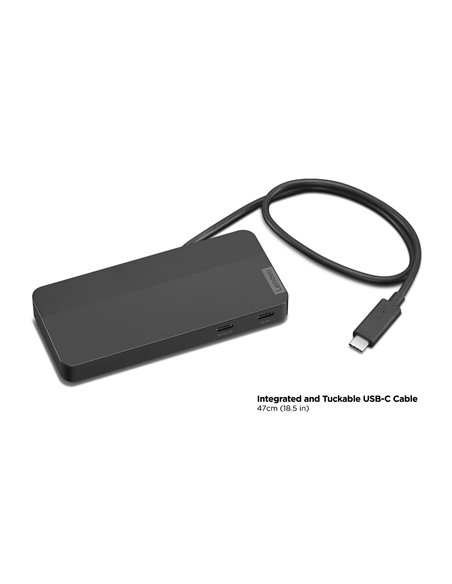 Lenovo USB-C Dual Display Travel Dock Lenovo USB-C Dual Display Travel Dock