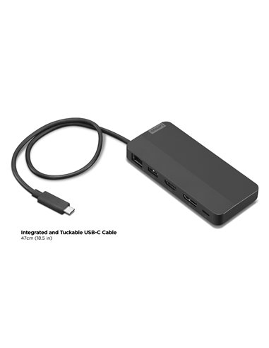Lenovo USB-C Dual Display Travel Dock
