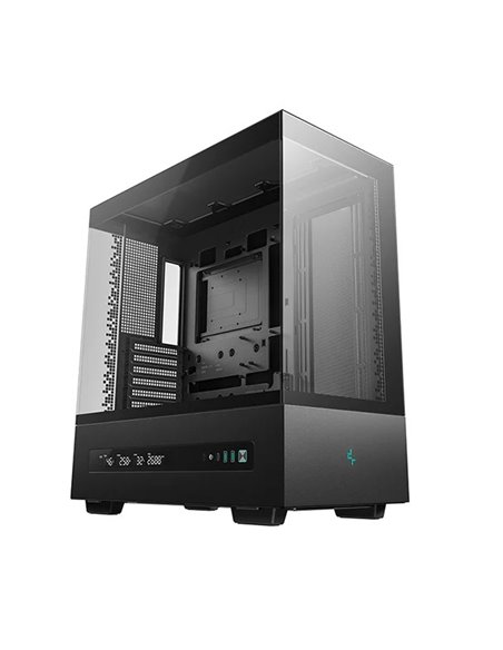 Корпус DEEPCOOL CH690 DIGITAL / w/oPSU / Side-Window / Digital screen / ATX / Black