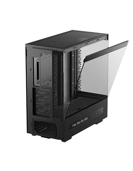 Корпус DEEPCOOL CH690 DIGITAL / w/oPSU / Side-Window / Digital screen / ATX / Black