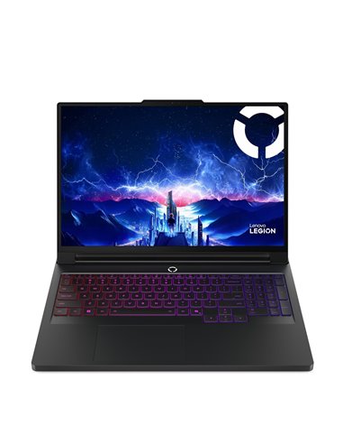 Ноутбук 16” Lenovo Legion Pro 7 16IAX10H/ WQXGA/ OLED/ 240Hz/ Intel Core Ultra 9 275HX/ 64GB / 1TB SSD / RTX5080 / Eclipse Black